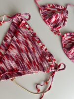 Cherry Blossom – Bikini Crochet – Fait main – Image 3