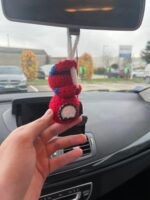 Spider – Décoration de Rétroviseur au Crochet – Fait Main – Image 5