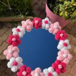 Bloom – Miroir Fleuri au Crochet