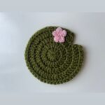 dessous verre nenuphar crochet