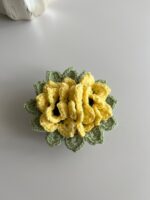 Cache-Pots et Dessous de Verre Tournesol au Crochet – Faits Main – Image 3