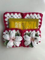 Lily – Pochette Fleurie au Crochet – Fait Main – Image 2