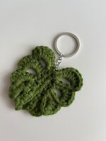 Canopée – Porte cle monstera au crochet – Fait main – Image 4