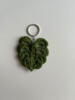 Canopée – Porte cle monstera au crochet – Fait main – Image 3