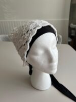 Nuage – bandana ete blanc au crochet – Fait main – Image 2